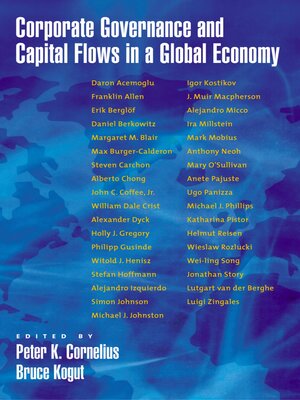 cover image of Corporate Governance and Capital Flows in a Global Economy